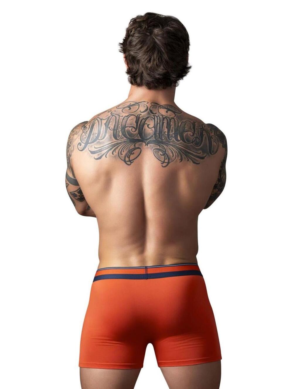 Male Power 160-299 Soo Cumfy Boxer Brief Color Orange - Picture 4 of 8